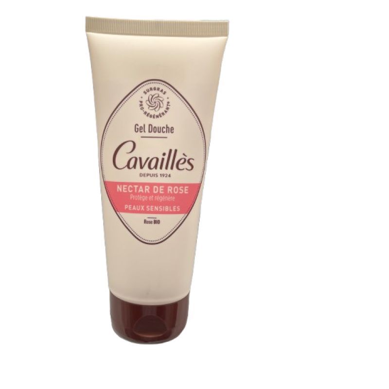 Cavailles Douche Sugras Nourrissant Nectar de Rose - 200mL