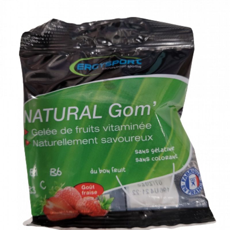 Ergysport - Natural Gom' 6 gommes 24g