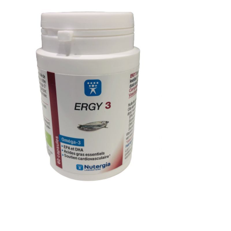 Ergy 3 +60 capsules