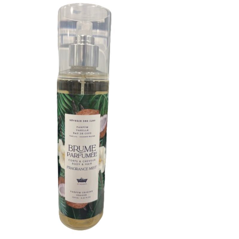 Brume Parfumée Vanille Eau de Coco 250ml
