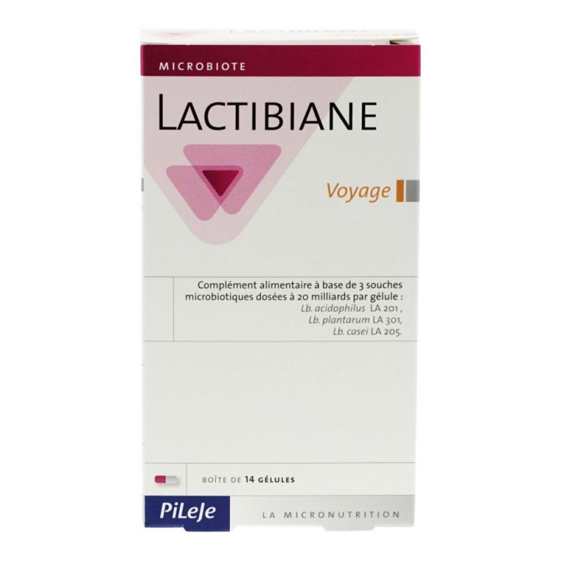 Lactibiane Voyage - 14 gélules