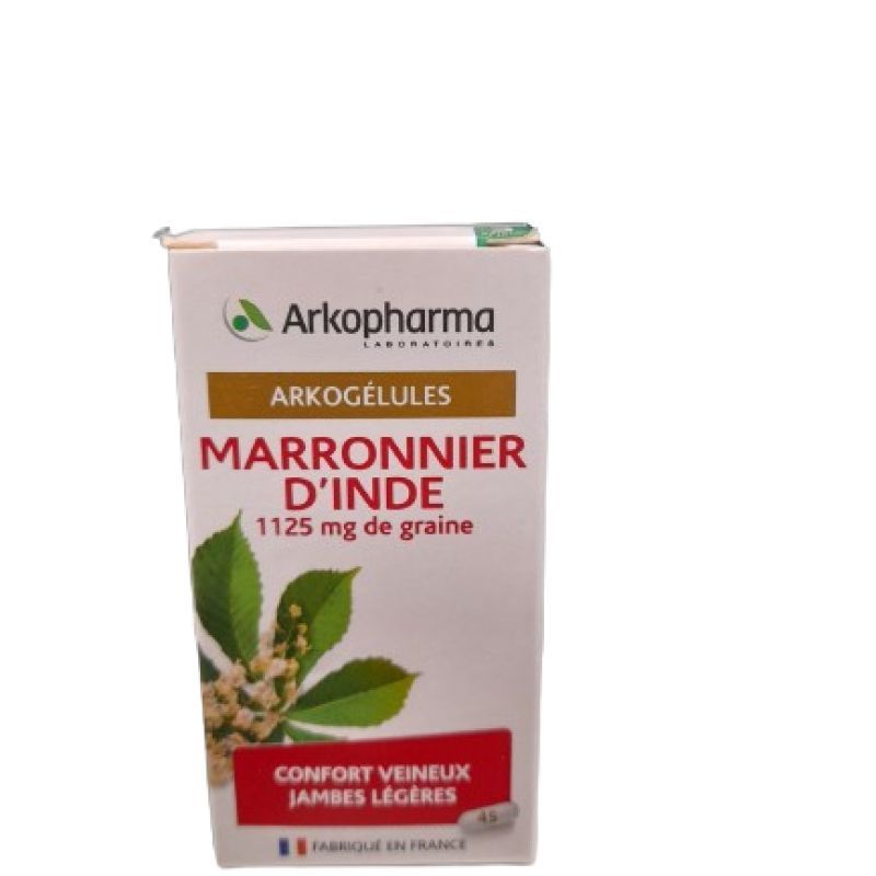 Arkogélules marronnier d'Inde bio 1125mg graine 45 gélules