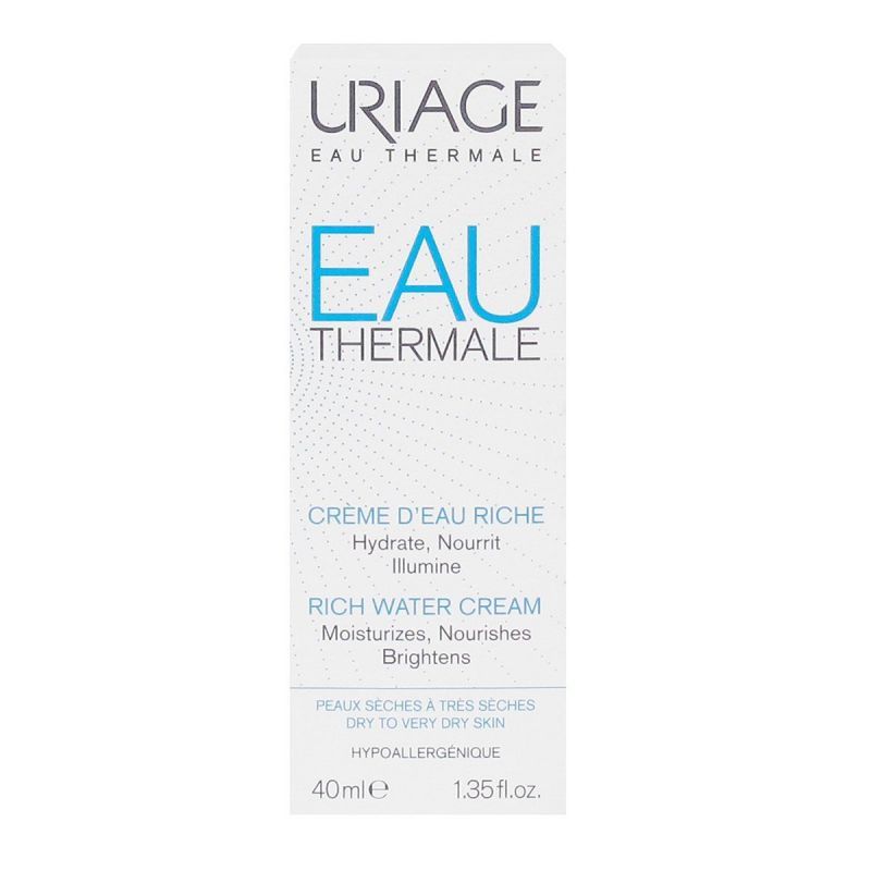 Uriage crème d'eau riche 40mL