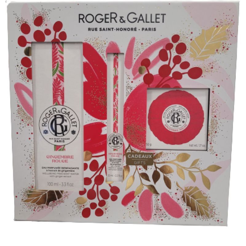 Roger Gallet - Coffret gingembre rouge 100 ml