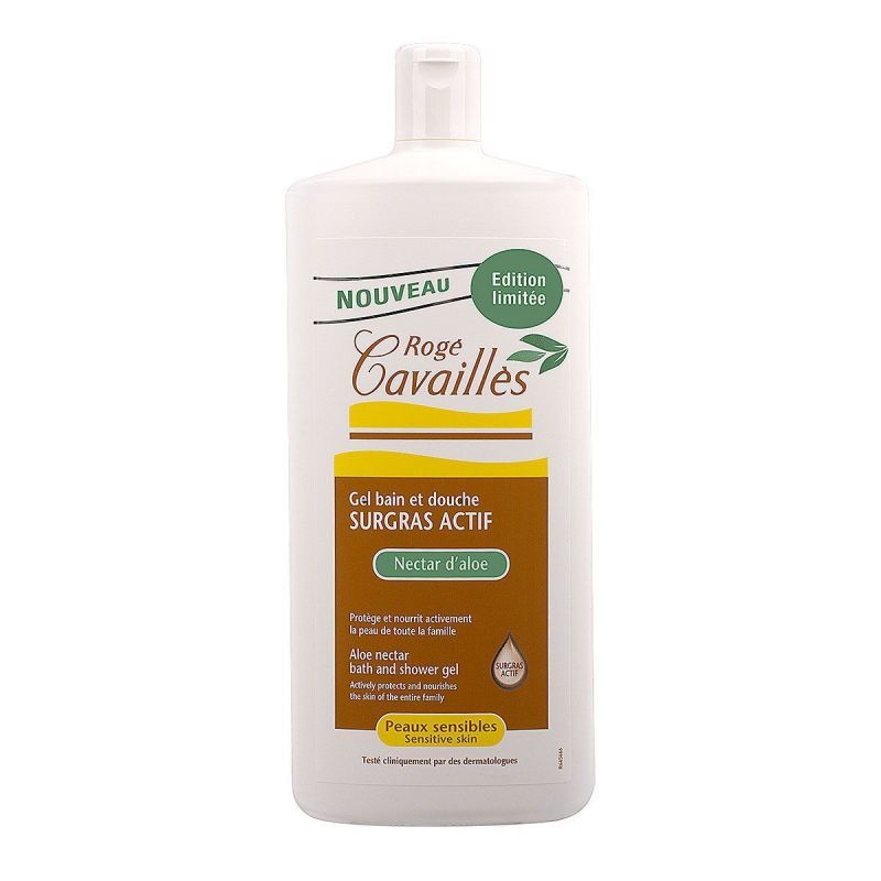Cavailles Gel Surgras Bain et Douche Nectar Aloe - 1L