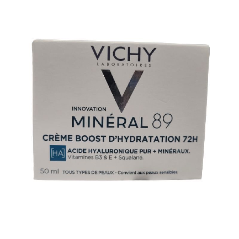 Vichy - Minéral 89 crème boost d'hydratation 72h - 50ml