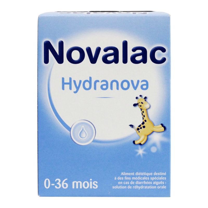 Novalac Hydranova solution de réhydratation 10x6,5g