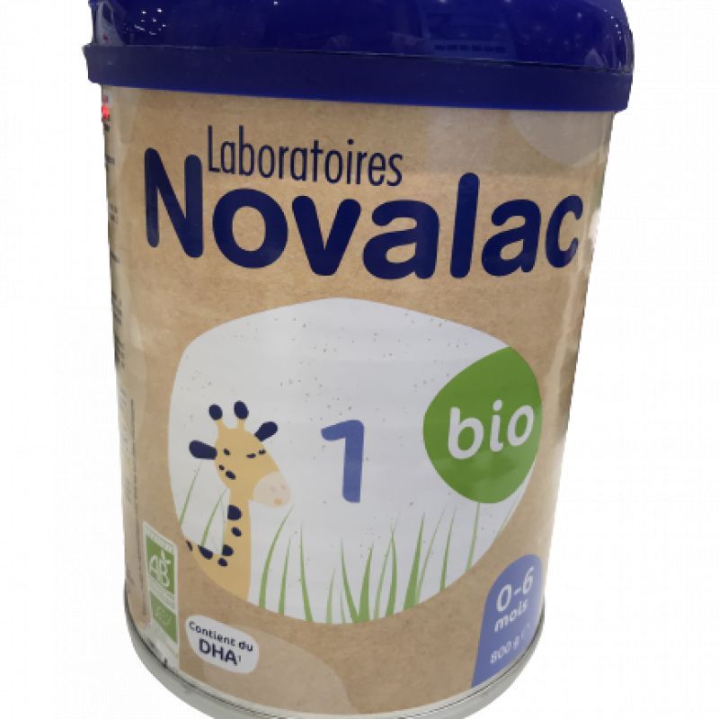 Novalac bio 1er âge - 0 à 6 mois - 800g