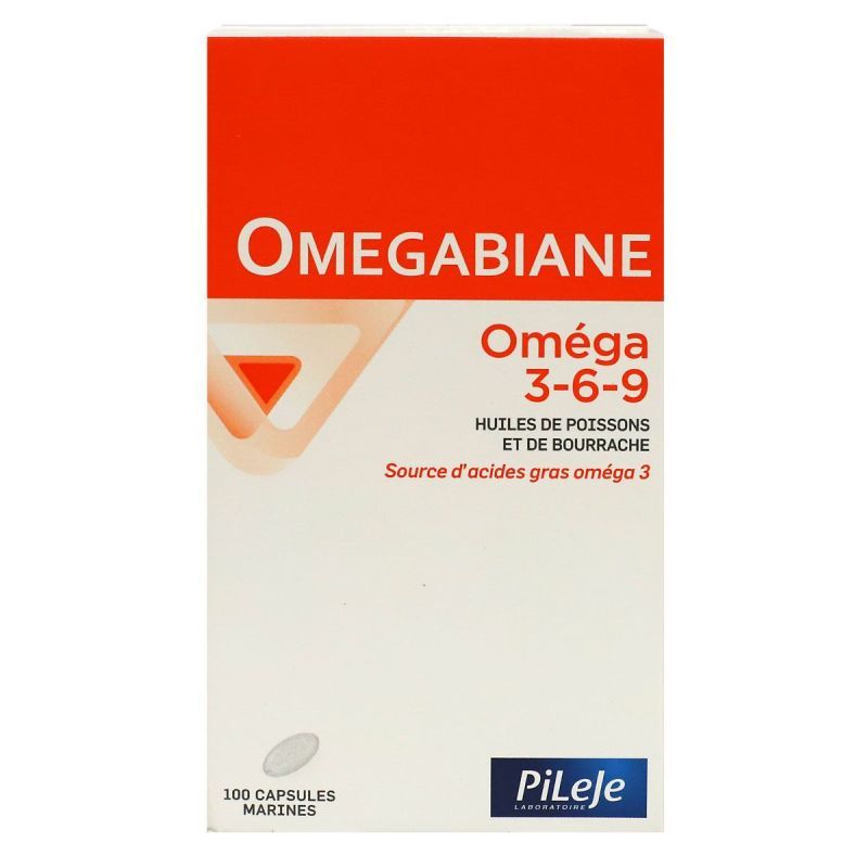 Omegabiane Oméga 3-6-9 100 capsules marines