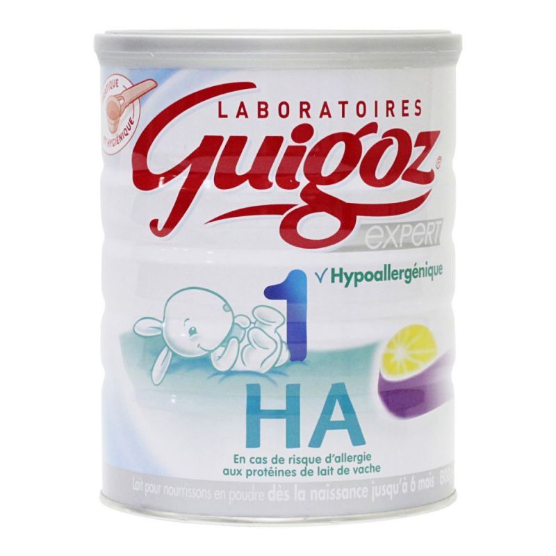Guigoz HA 1er âge lait poudre bébé 0-6mois 800g