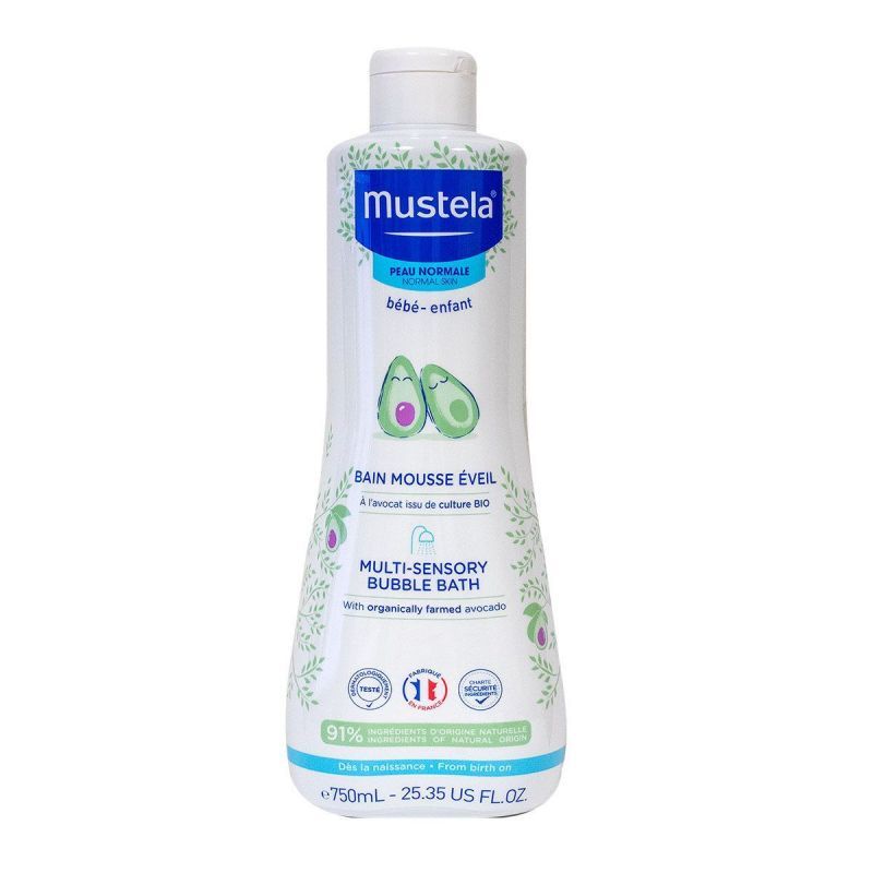 Mustela Bain Mousse Eveil à l'avocat 750mL