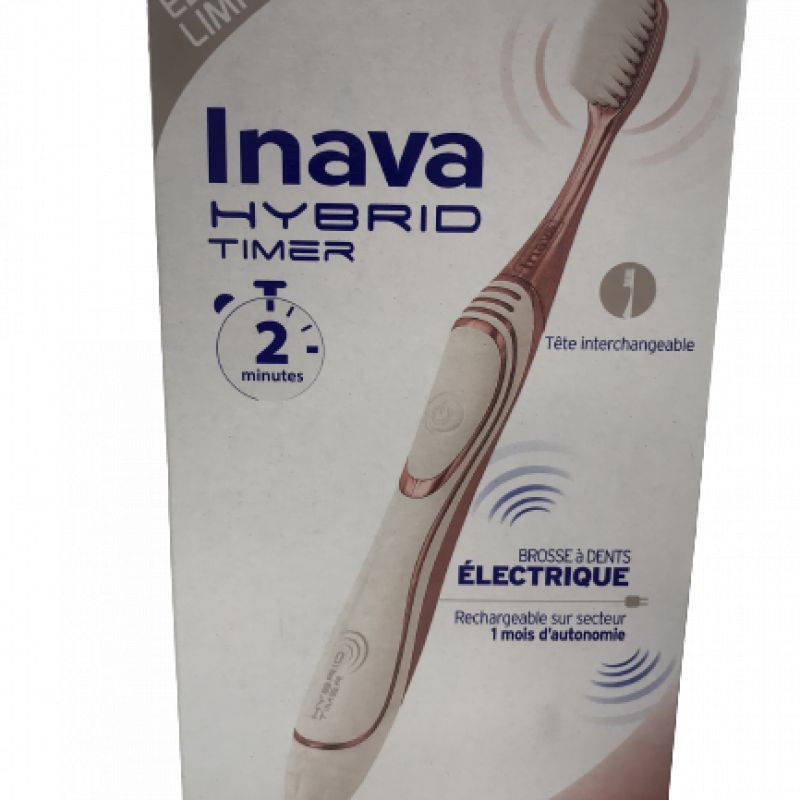 Brosse à dents électrique Inava Hybrid Timer - édition limitée ROSE GOLD
