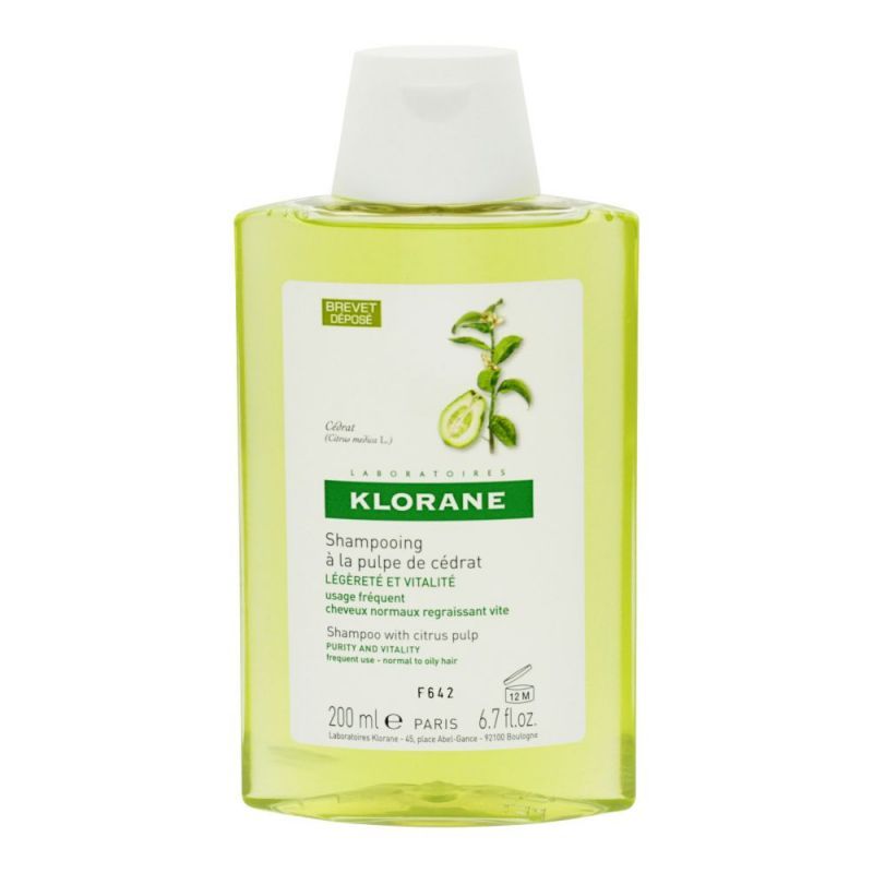 Klorane - Shampooing pulpe de cédrat 200mL