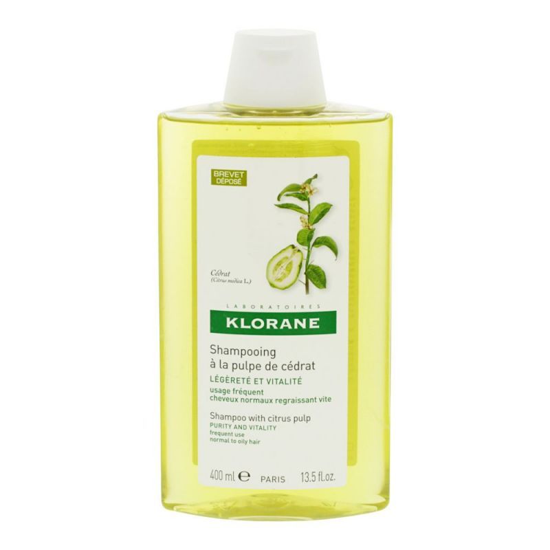 Shampooing à la Pulpe de Cédrat Cheveux Gras 400ml