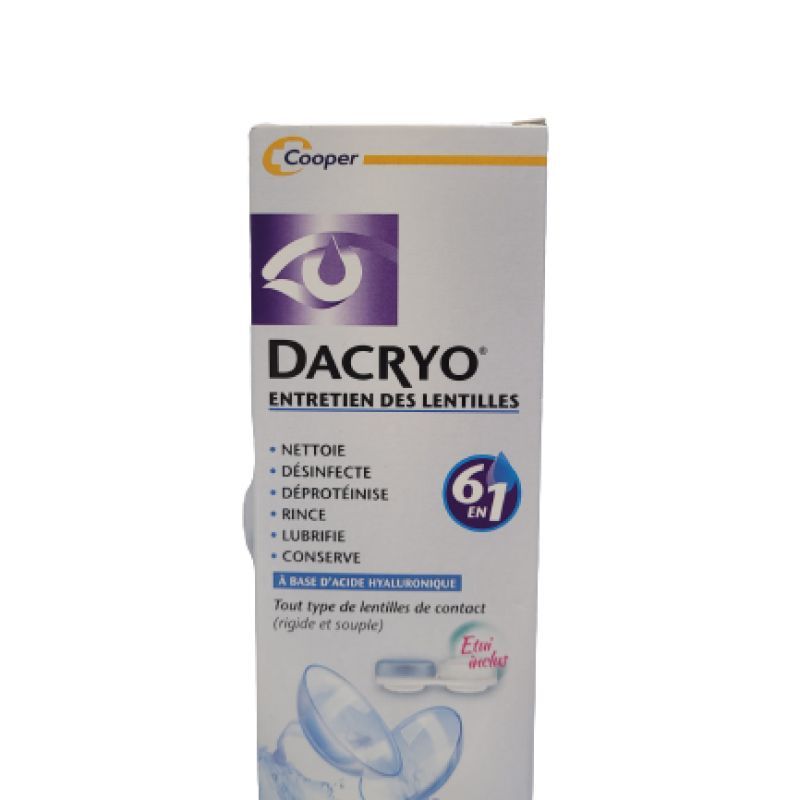 Cooper - Dacryo entretien des lentilles 360 ml