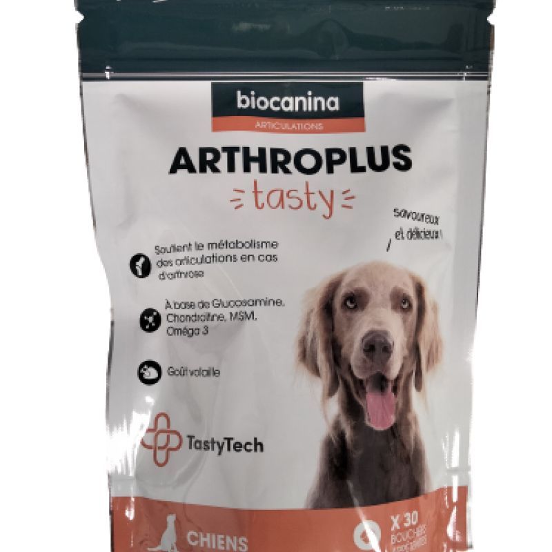 Biocanina arthroplus Tasty Chien 30 bouchées