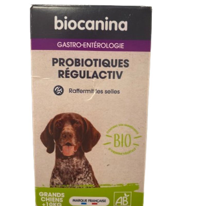 Biocanina Probiotiques Régulactiv Grands Chiens +10kg