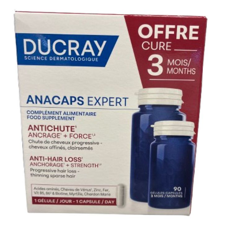 Ducray Anacaps Expert AntiChute 90 gélules