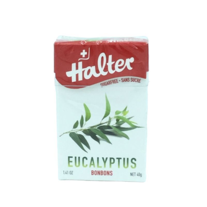 Halter - Bonbons sans sucres eucalyptus 40g