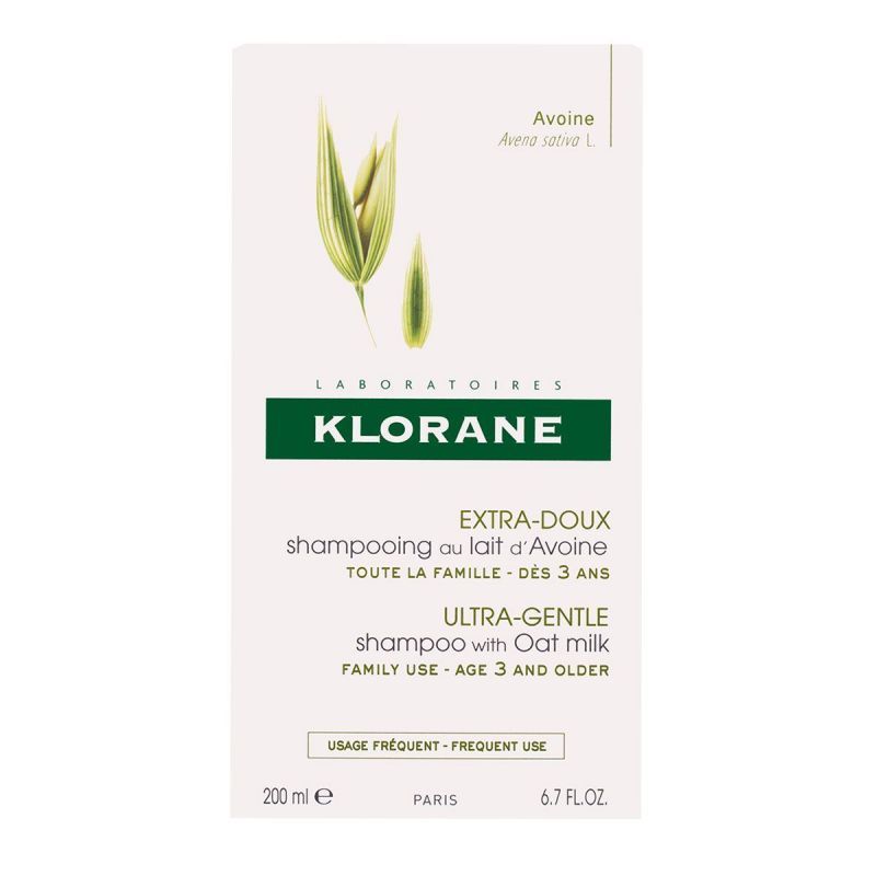 Klorane - Shampooing lait d'avoine 200mL