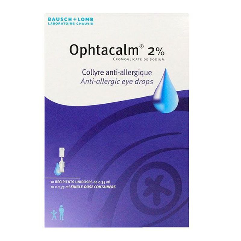 Ophtacalm 2% Col Unidose 0,35m