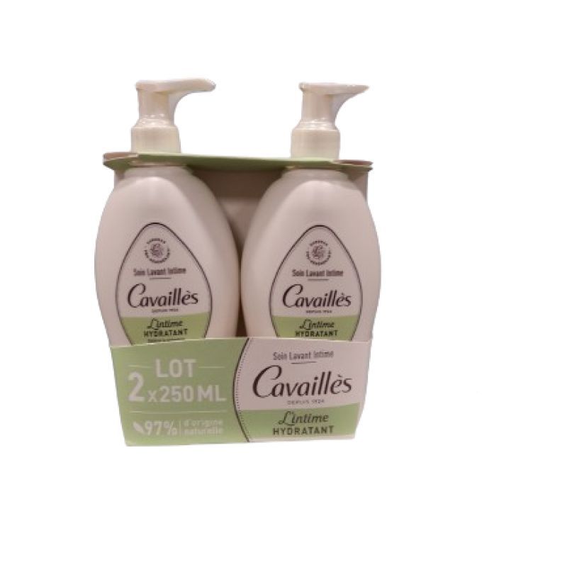 Roge Cavailles - Soin lavant intime - L'intime hydratant 250 ml lot de 2