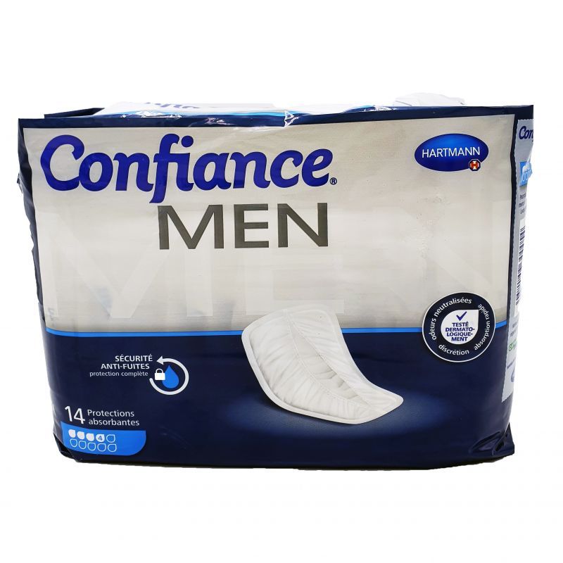 Confiance - Men 14 coquilles absorbantes 4/10
