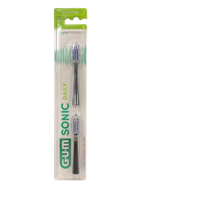 Tetes de brosse GUM Sonic Daily