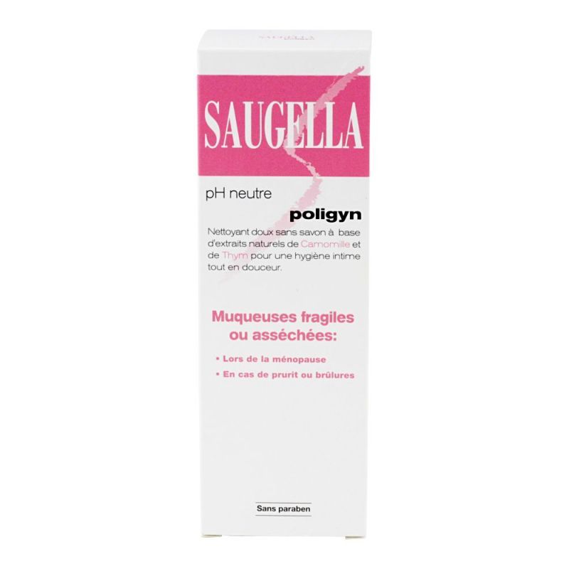 Saugella Poligyn nettoyant doux sans savon 250mL