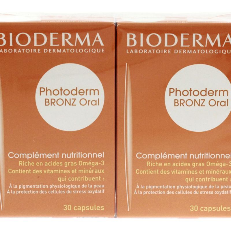 Photoderm Bronz oral 2x30 capsules