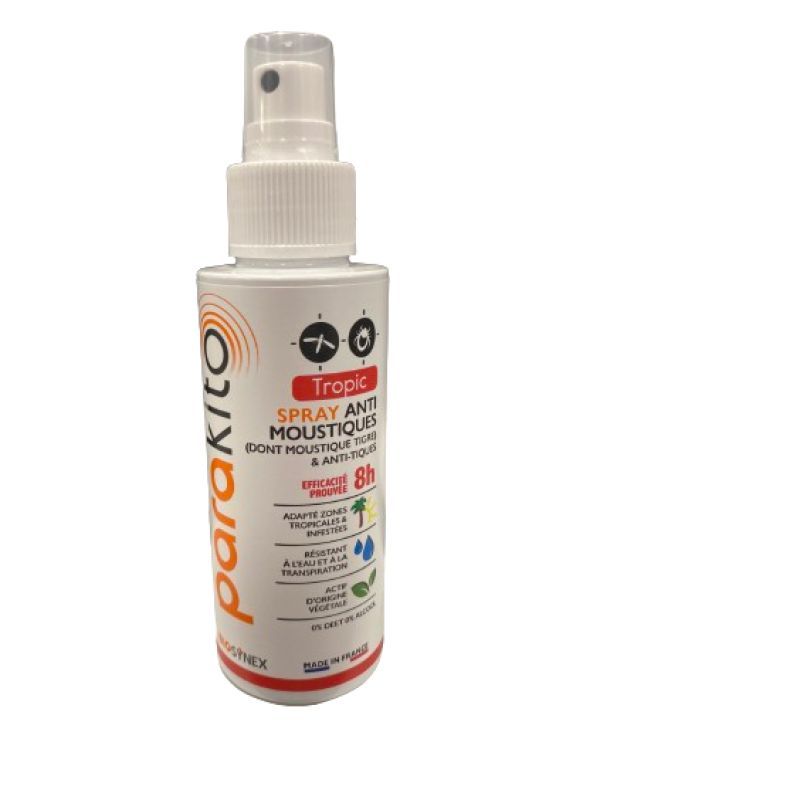 Parakito Spray Anti Moustiques et Tiques Tropic 75ml