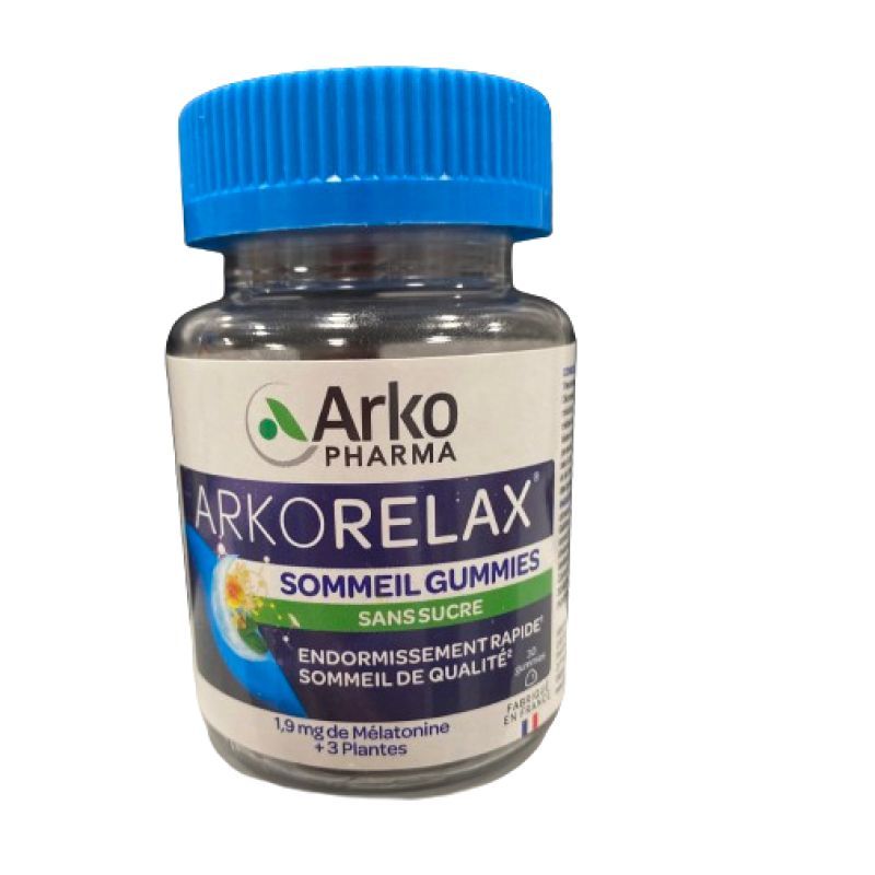 Arkopharma Arkorelax sommeil gummies 30 gummies sans sucre