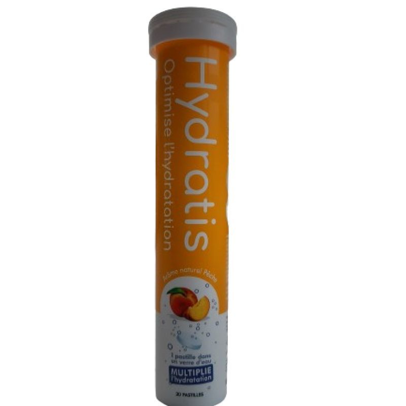 Hydratis Arôme Pêche 20 Pastilles