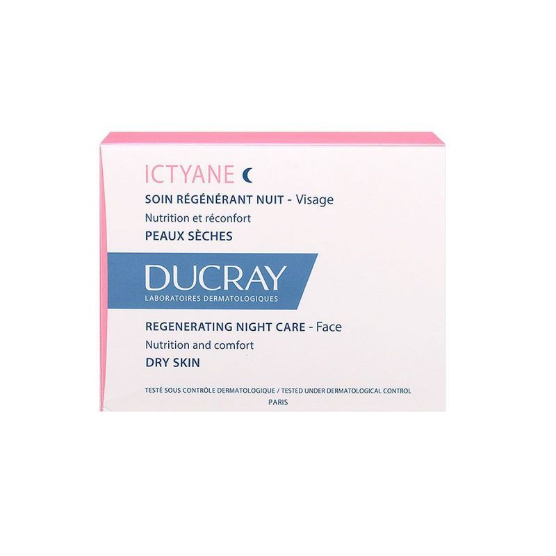 Ictyane - Crème nuit peaux sèches 50mL