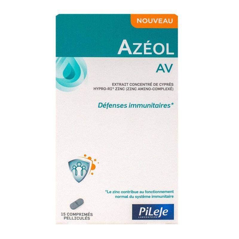 Azeol AV défenses immunitaires 15 comprimés