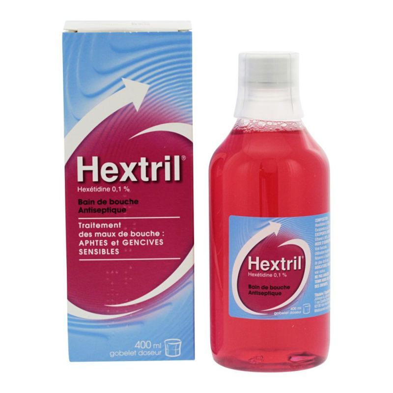 Hextril - Bain de bouche antiseptique 400mL
