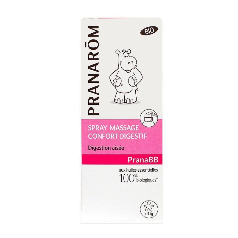 Pranabb Bio spray massage confort digestif 15mL