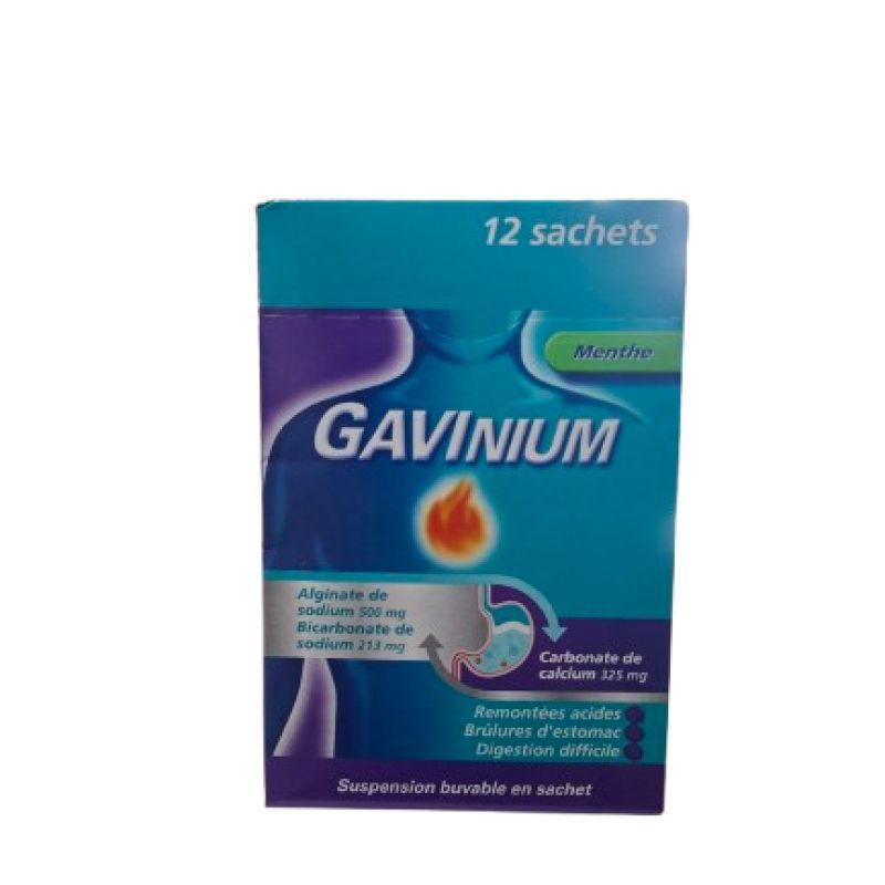 Gavinium 12 Sachets Menthe