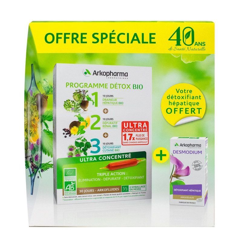 Programme detox bio 30x10ml