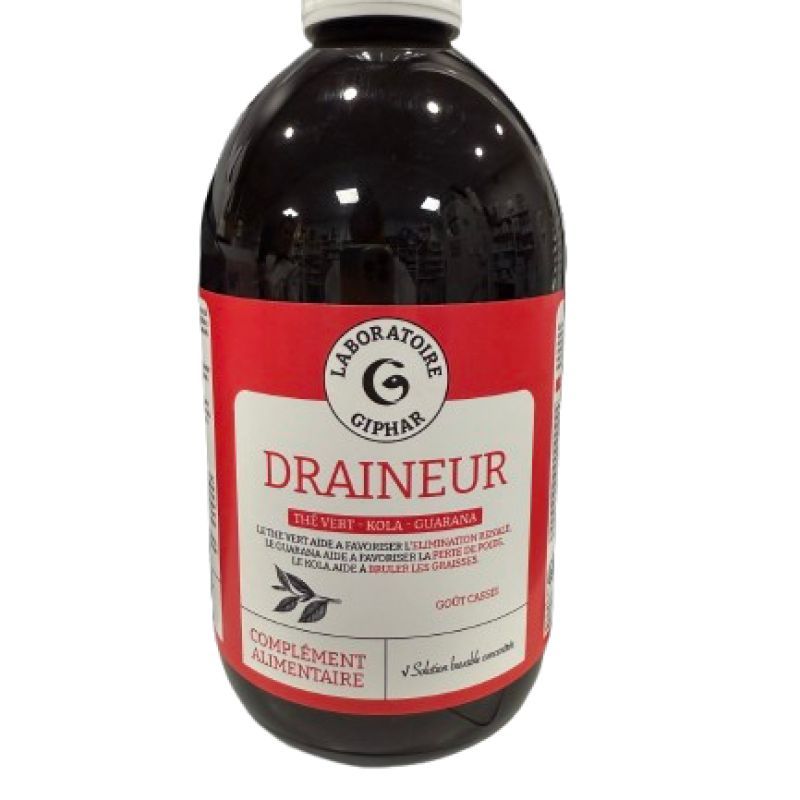 Draineur goût cassis 500ml