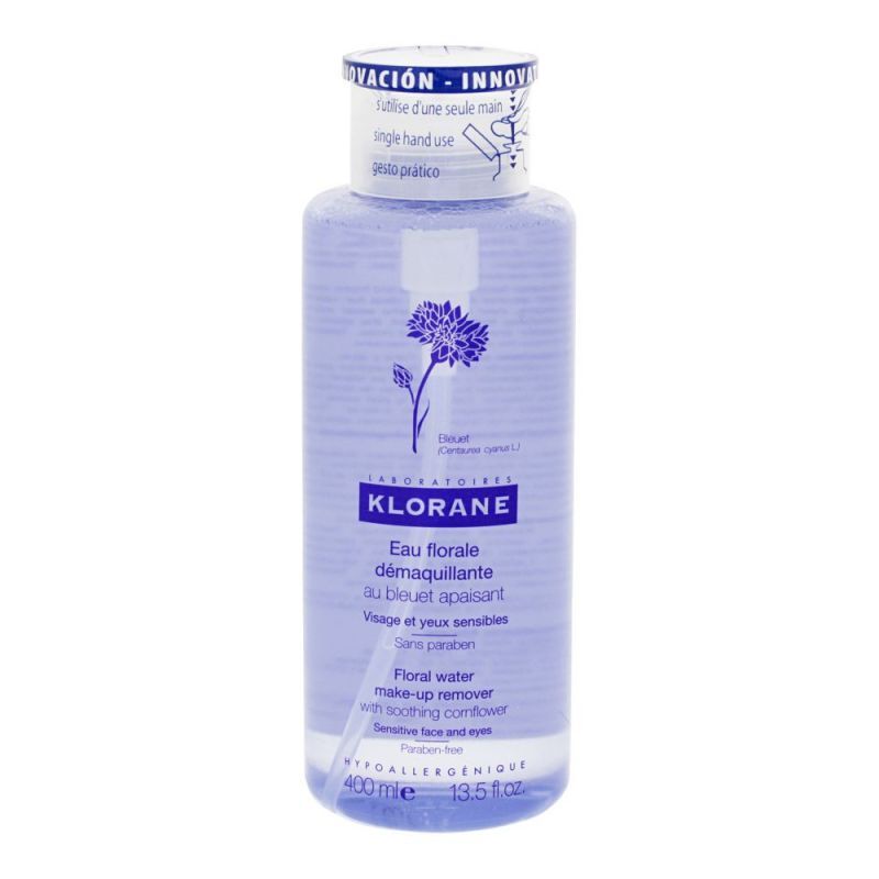 Klorane - Lotion florale démaquillante bleuet 400mL