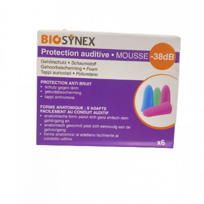 biosynex Protection Auditive Mousse -38dB