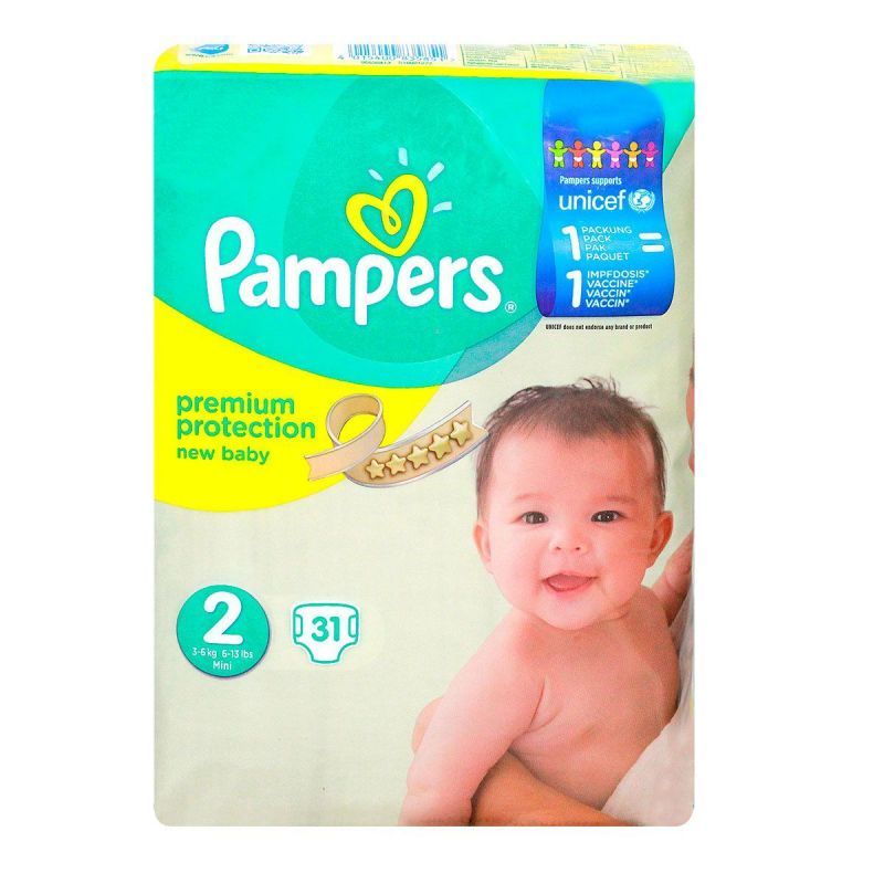 Pampers couches premium protection T2 x31