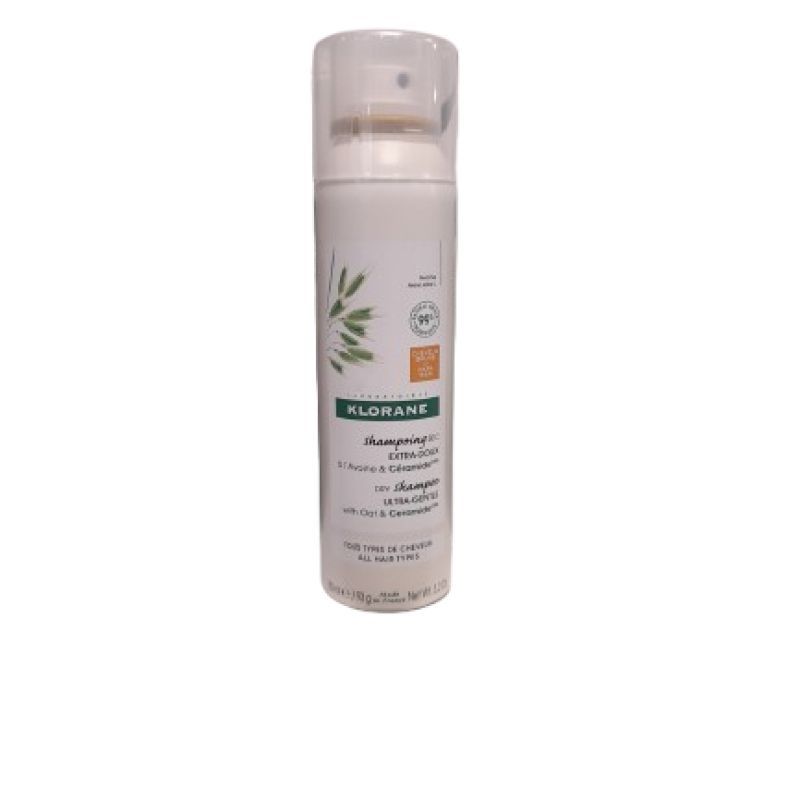 Klorane Avoine EXTRA-DOUX TEINTÉ Shampoing sec enrichi en Céramideᴸᴵᴷᴱ