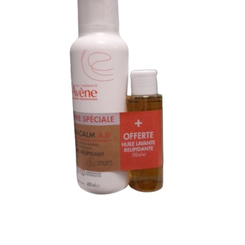 Xeracalm AD Baume Relipidant 400ml + Huile Lavante 100ml