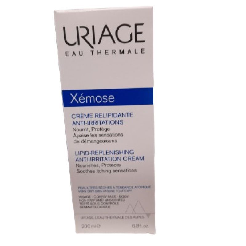 Uriage Xemose crème relipidante anti-irritations 200mL