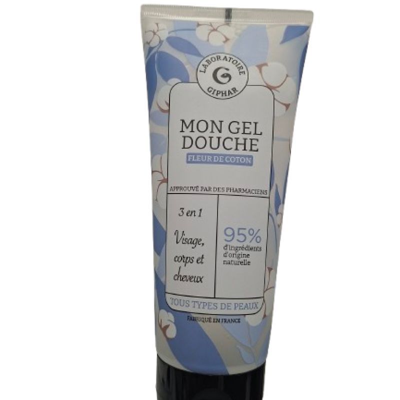 Giphar Mon Gel Douche 3en1 Fleur De Coton 200ml