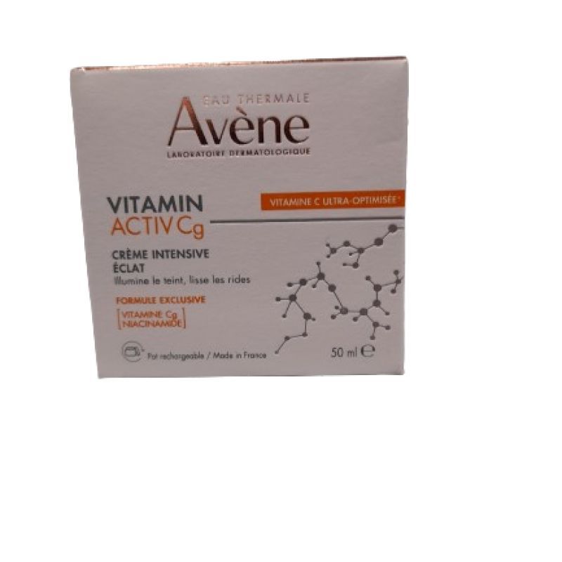 AVENE- VITAMIN ACTIV Cg crème intensive éclat POT RECHARGEABLE