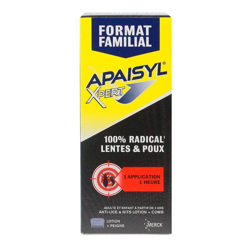 Apaisyl Xpert A/poux A/lente 2