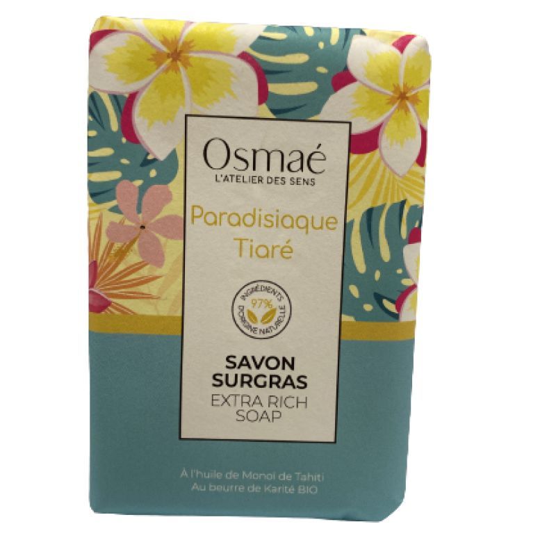 Osmaé- Paradisiaque Tiaré Savon Surgras 200g